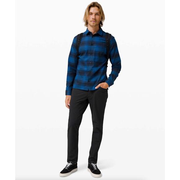 LULULEMON ABC Pant Slim *Warpstreme 28inseam" Black Sz 32 - Picture 3 of 7